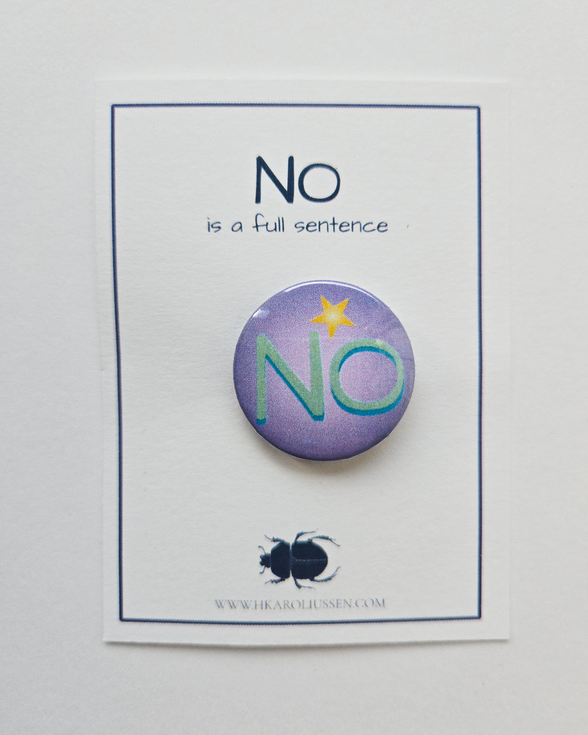 NO button