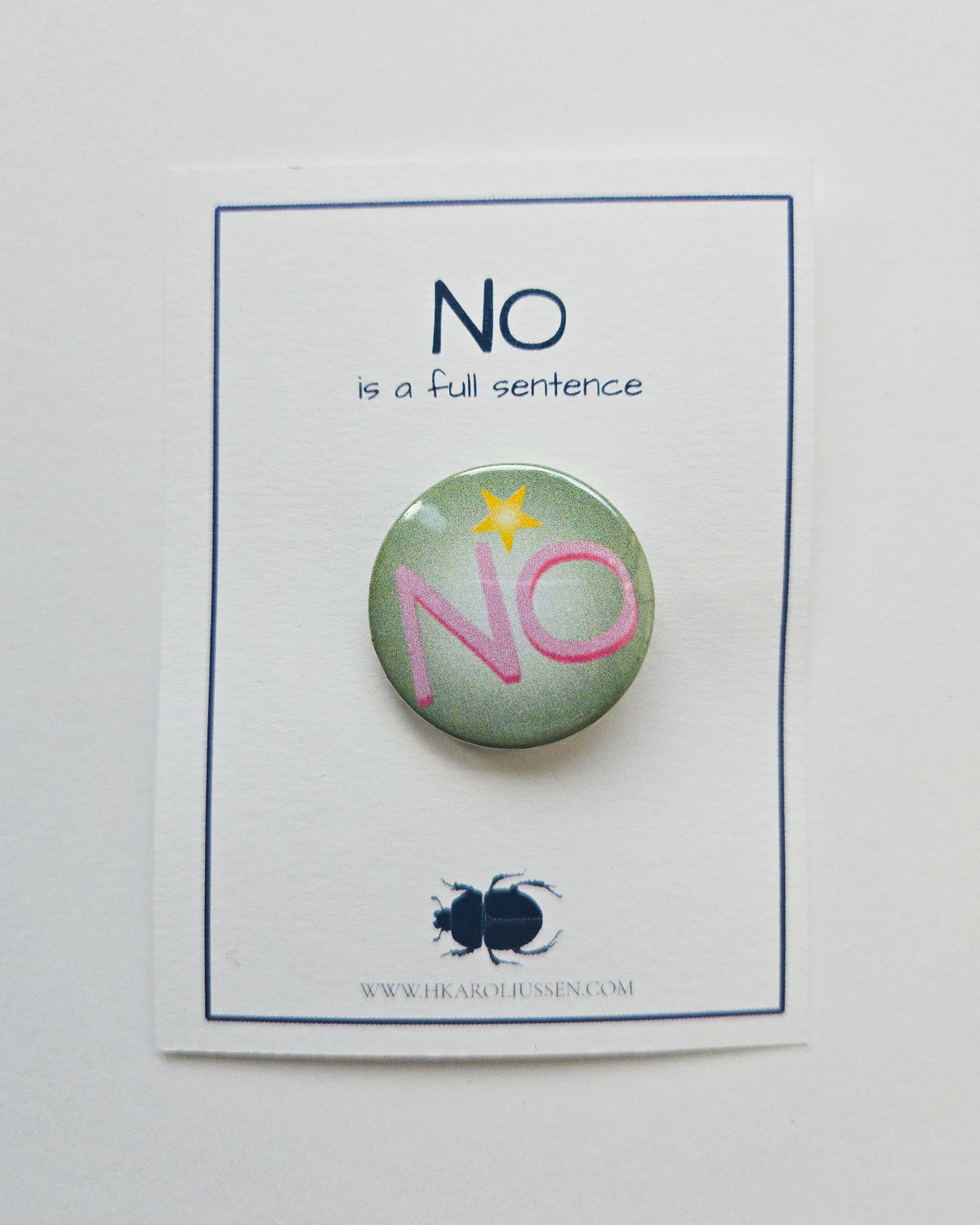 NO button